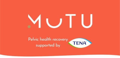 MUTU Pelvic health recovery supported by TENA